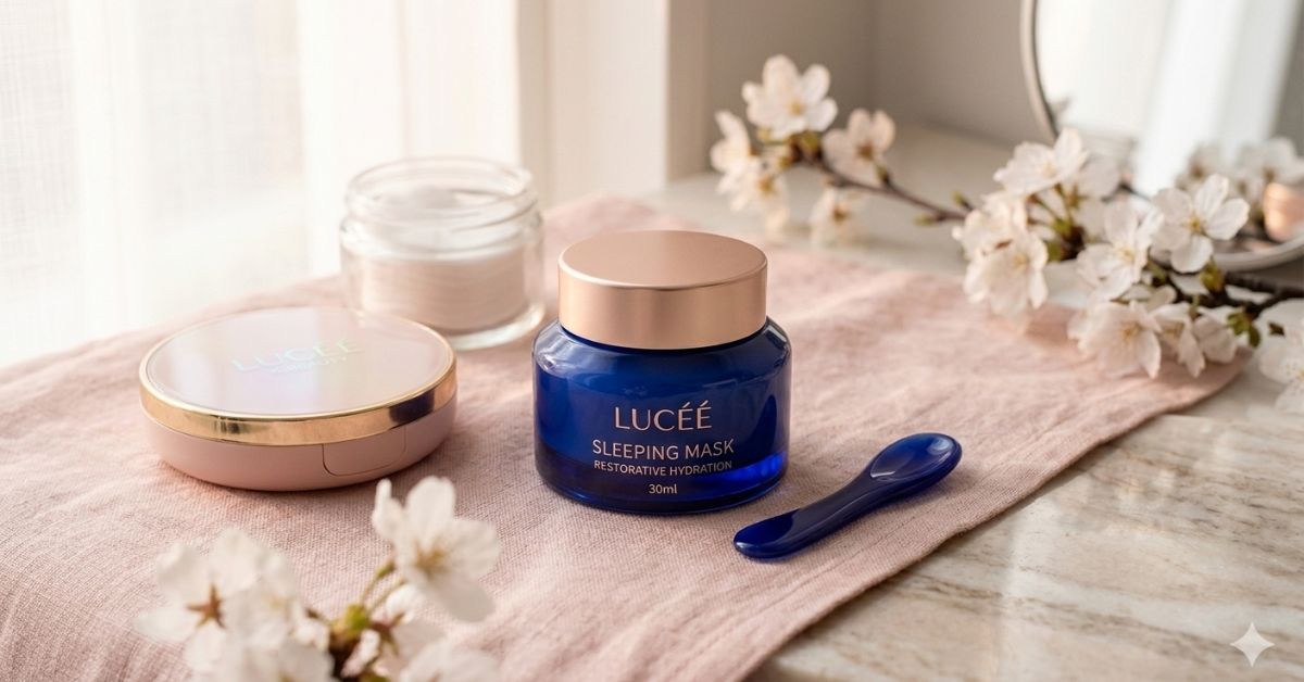 sleeping mask skincare