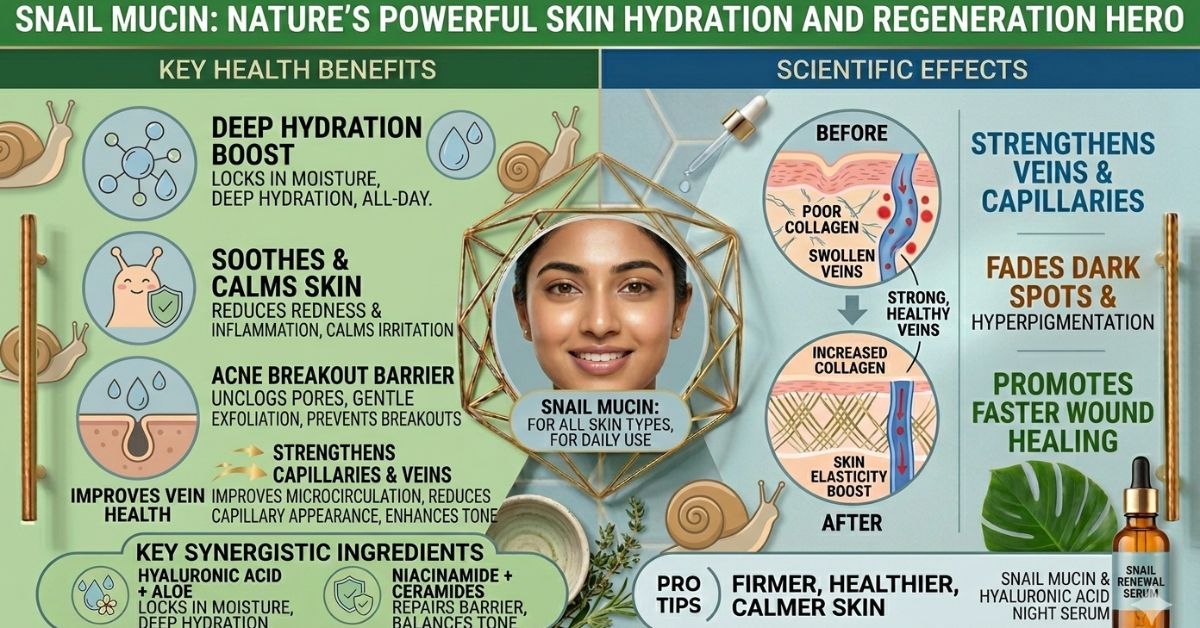 snail mucin benefits