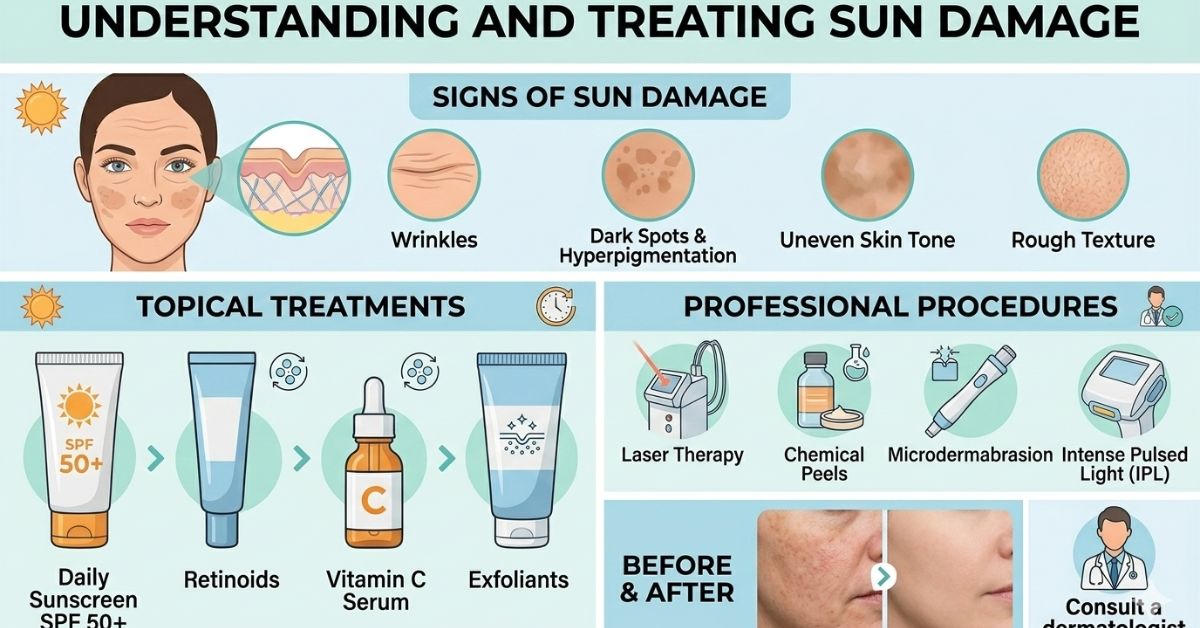 sun damage treatment