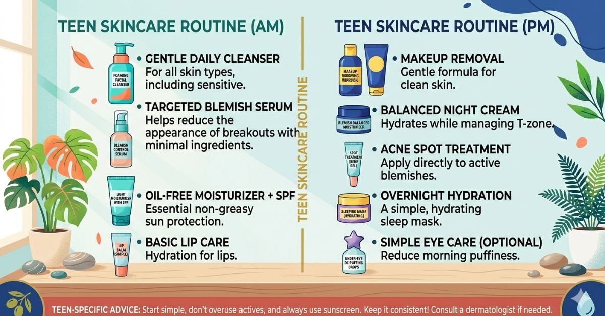 teen skincare routine