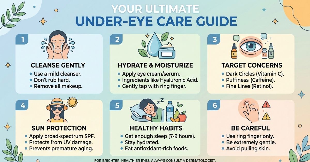 under eye care guide