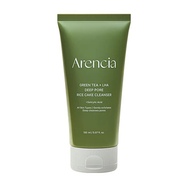 ARENCIA Green Tea + LHA Deep Pore Rice Cake Cleanser 150g ARENCIA Green Tea + LHA Deep Pore Rice Cake Cleanser 150g