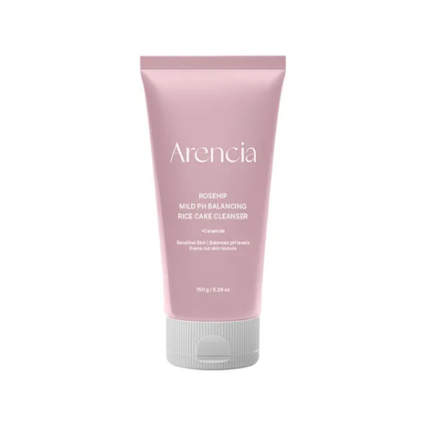 ARENCIA Rosehip Mild pH Balancing Rice Cake Cleanser - 150g ARENCIA Rosehip Mild pH Balancing Rice Cake Cleanser - 150g