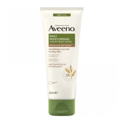 AVEENO Daily Moisturising Yogurt Vanilla & Oat Cream 200ml