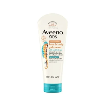 AVEENO® Kids Face & Body Gel Cream For Sensitive Skin 227g