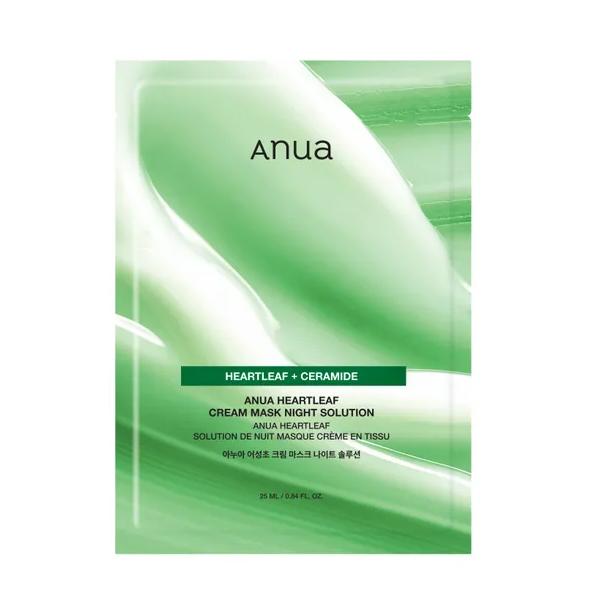 Anua Heartleaf Cream Sheet Mask Night Solution 25ml Anua Heartleaf Cream Sheet Mask Night Solution 25ml - Image 1