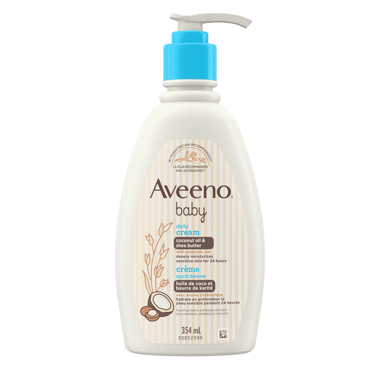 Aveeno Baby-bébés Daily Cream Coconut Oil & Shea Butters 354ml v Aveeno Baby Daily Cream with Coconut Oil & Shea Butter 354ml