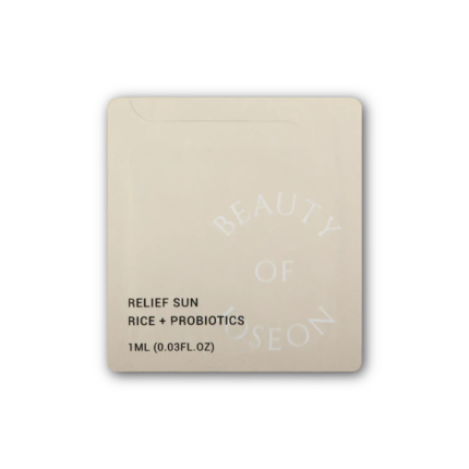 Beauty of Joseon Relief Sun Rice & Probiotics SPF50+ Sample 1ml