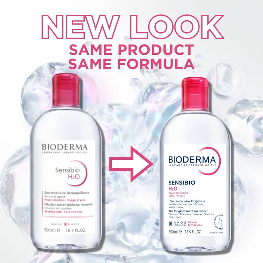 Bioderma Sensibio H2O Micellar Water 500ml (New Packing) Bioderma Sensibio H2O Micellar Water 500ml (New Packaging)