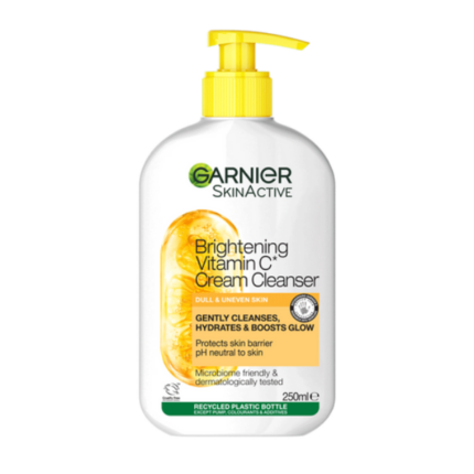 Garnier Skin Active Vitamin C Brightening Cream Cleanser 250ml