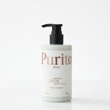 PURITO Luminous Moisture Shea Butter Body Lotion Cotton Dreamlight 300ml