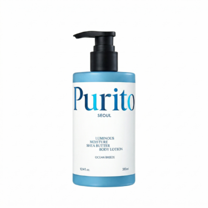 PURITO Luminous Moisture Shea Butter Body Lotion Ocean Breeze 300ml