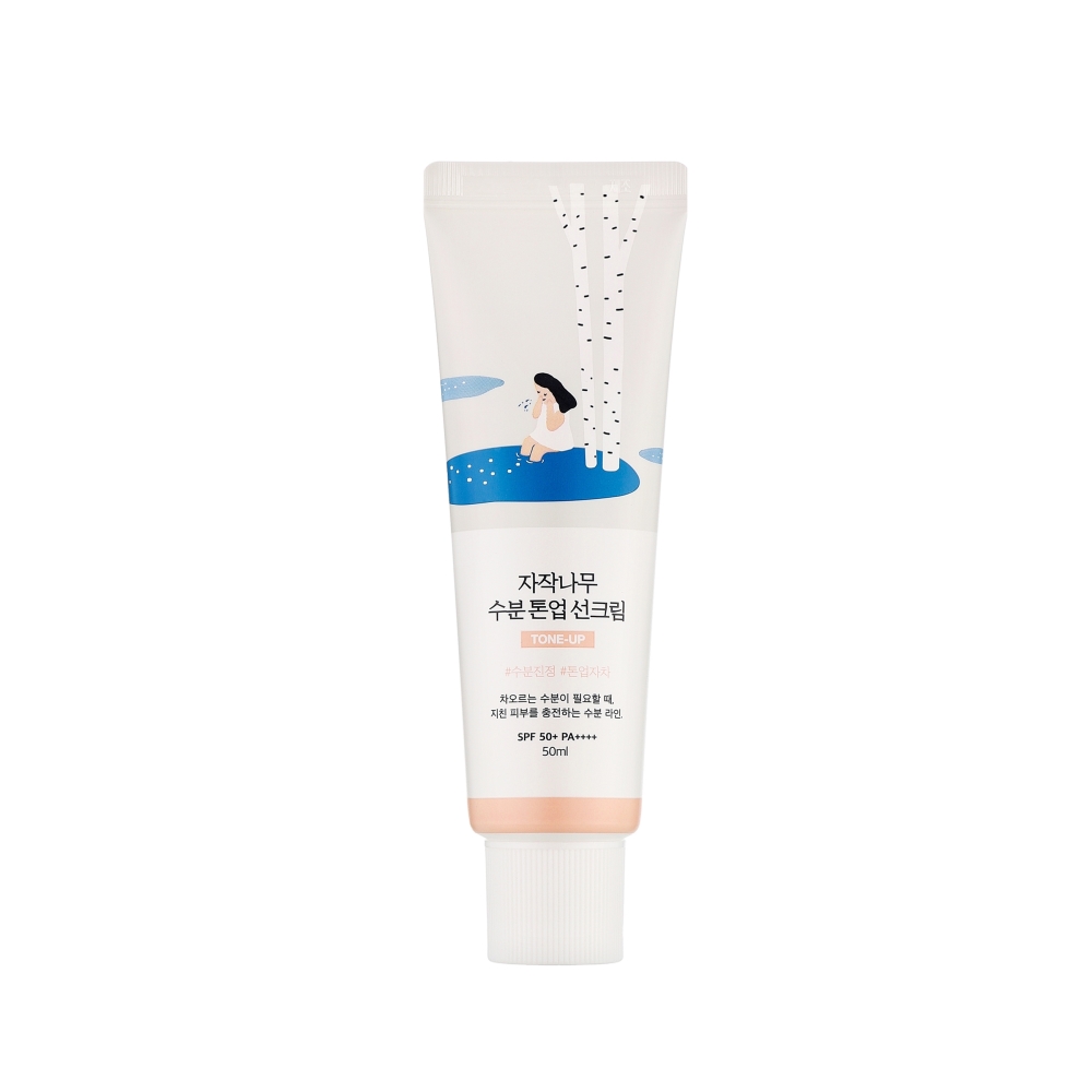 Round Lab Birch Juice Moisturizing Tone-Up Sunscreen Spf50+++ - 50ml Round Lab Birch Juice Moisturizing Tone-Up Sunscreen Spf50+++ 50ml - Image 1
