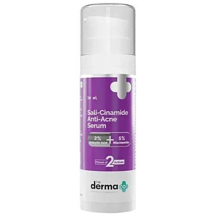 The Derma Co Sali-Cinamide Anti-Acne Serum – 30ml