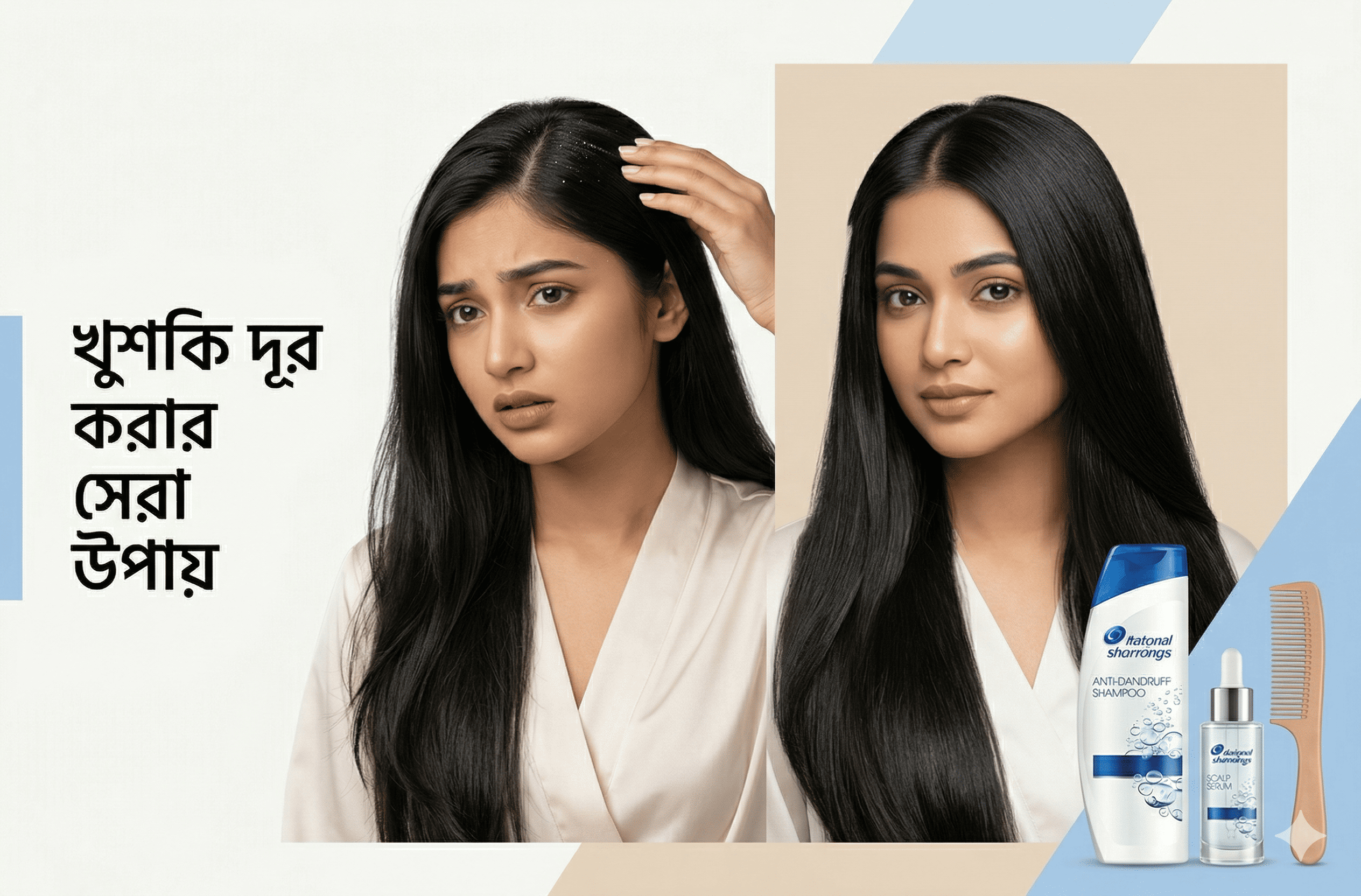 খুশকি দূর করার সেরা উপায়