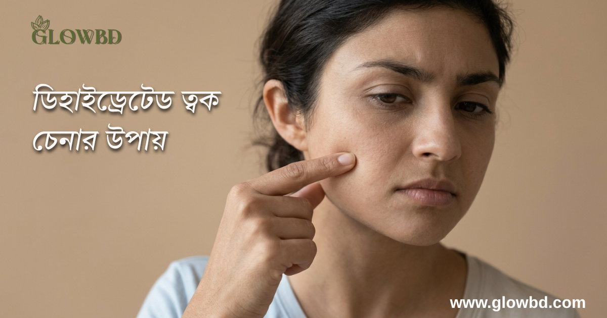 ডিহাইড্রেটেড ত্বক চেনার উপায়