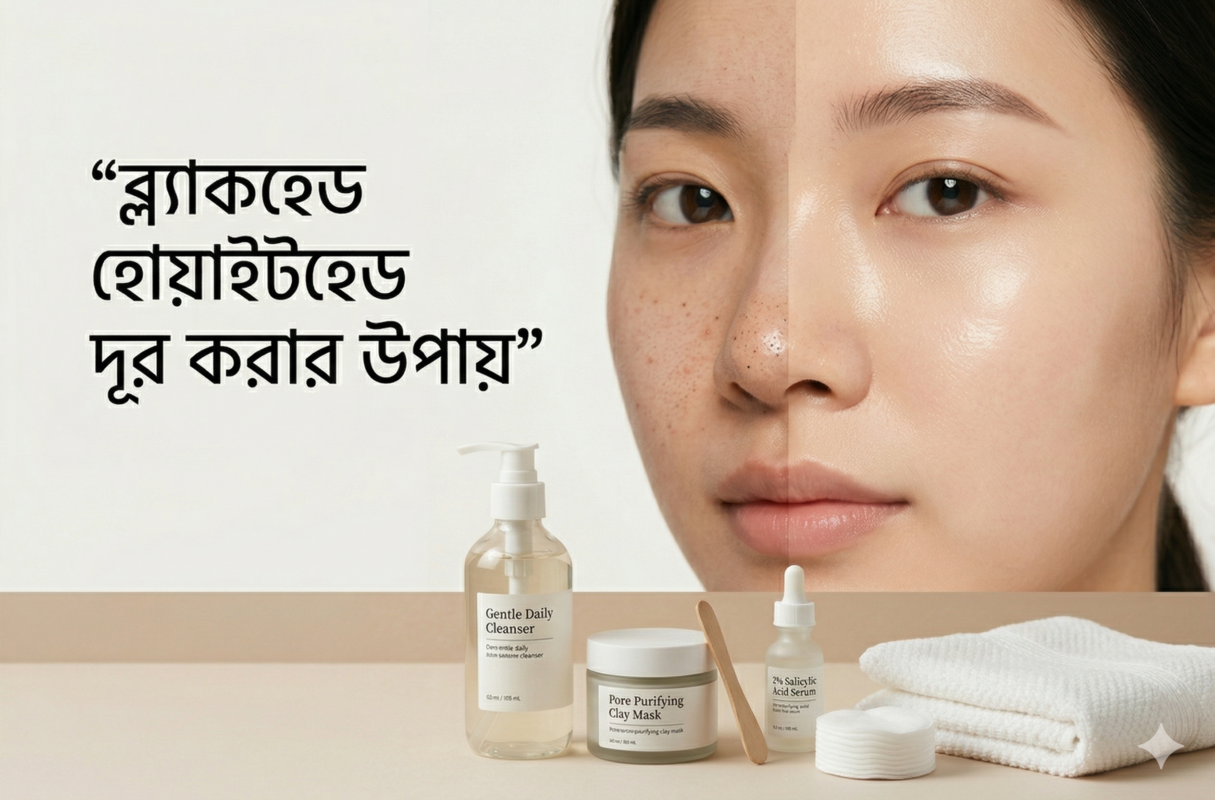 ব্ল্যাকহেড হোয়াইটহেড দূর করার উপায়
