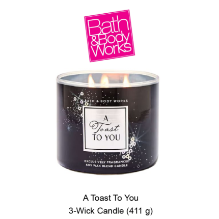 A Toast To You 3-Wick Candle