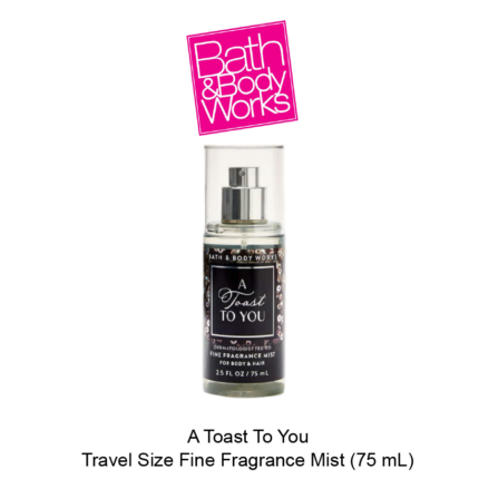 A Toast To You Travel Size Fine Fragrance Mist
