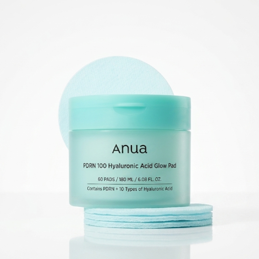 ANUA PDRN 100 Hyaluronic Acid Glow Pad (60 Pads) 180 ml ANUA PDRN 100 Hyaluronic Acid Glow Pad (60 Pads) 180 ml
