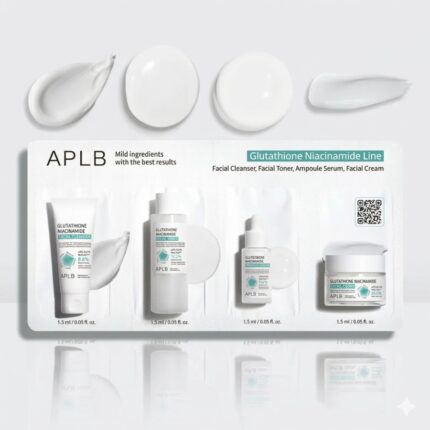 APLB Glutathione Niacinamide Skincare 4 Types Sachet