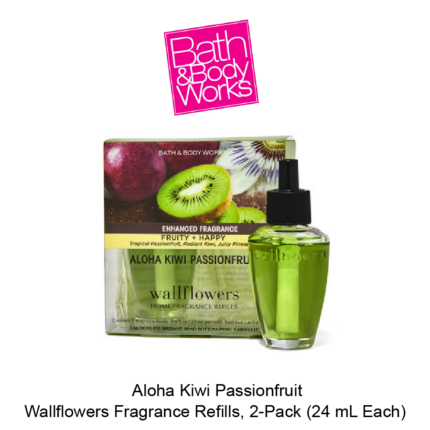 Aloha Kiwi Passionfruit Wallflowers Refills, 2-Pack