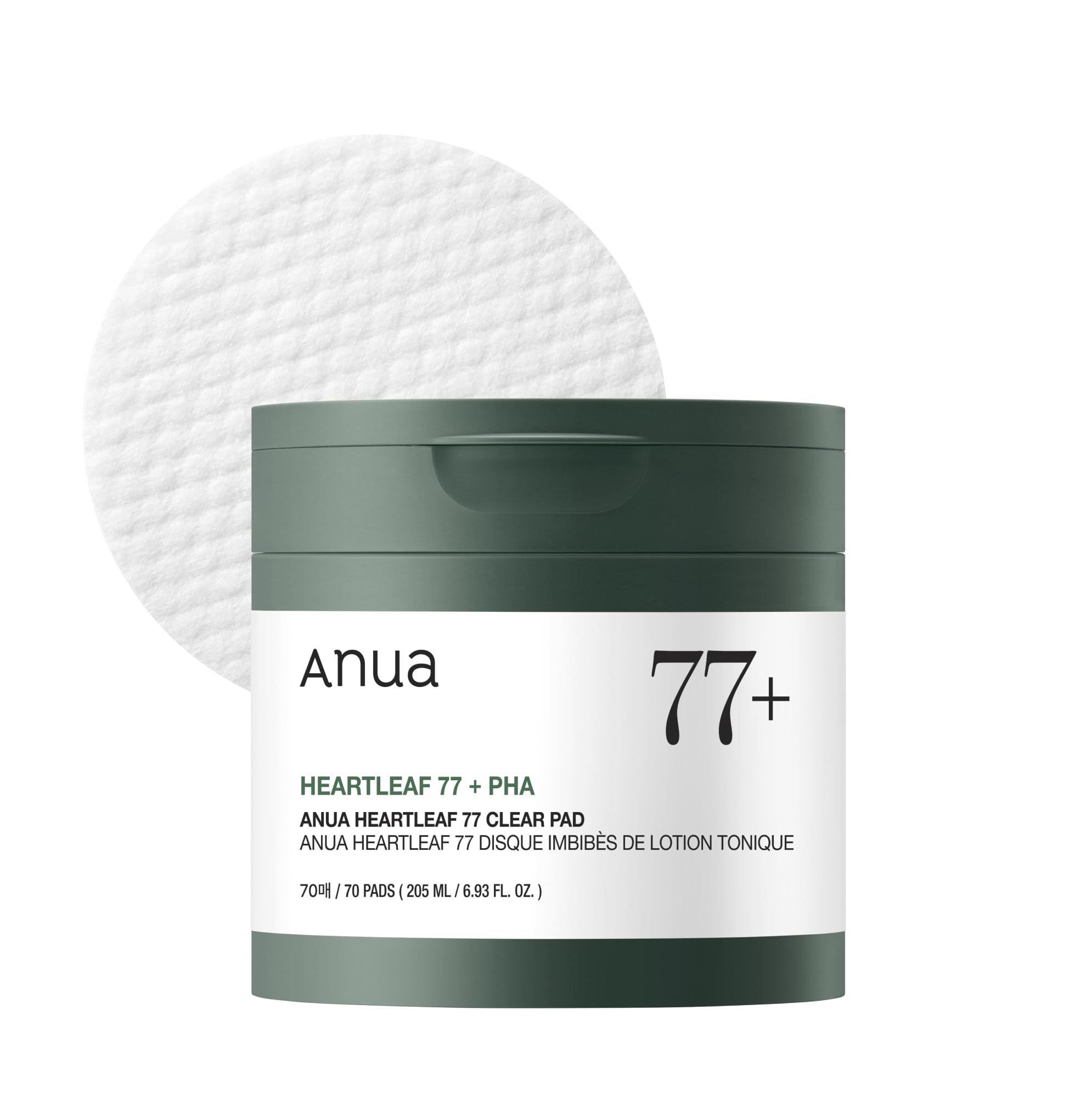 Anua Heartleaf 77 Clear Pad 70ea 160ml Anua Heartleaf 77 Clear Pad 70ea 160ml