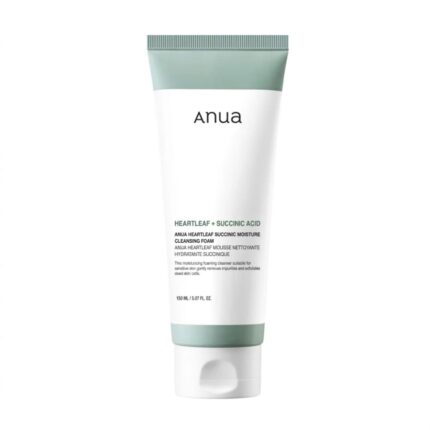 Anua Heartleaf Succinic Moisture Cleansing Foam