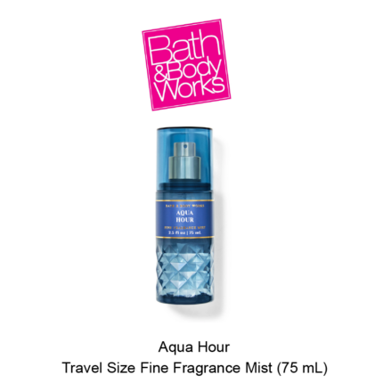 : Aqua Hour Travel Size Fine Fragrance Mist | Bath & Body Works