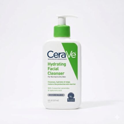 CeraVe Hydrating Cleanser for Normal to Dry Skin 237ml (USA Edition)