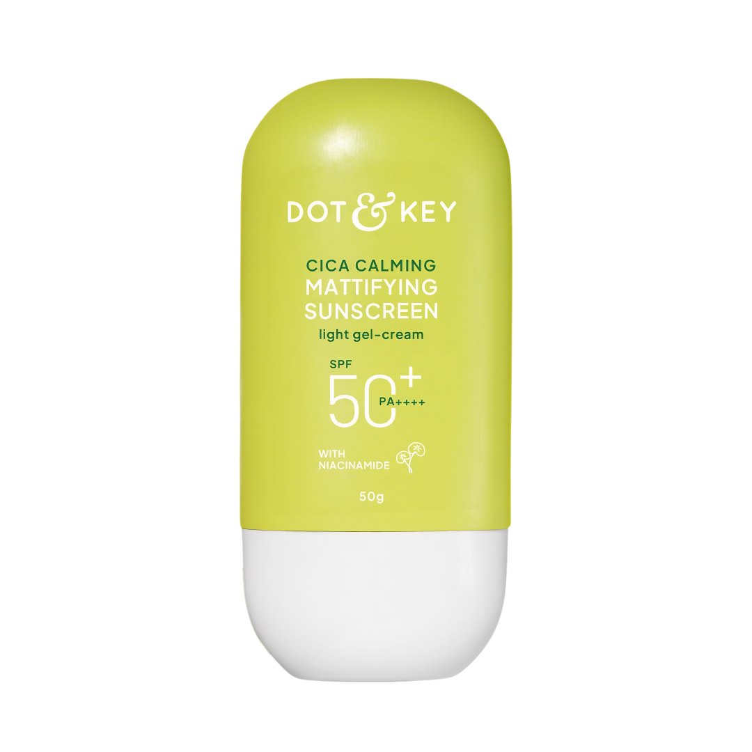 Dot & Key CICA Calming Mattifying Sunscreen SPF 50 PA++++ 50gm Dot & Key CICA Calming Mattifying Sunscreen SPF 50 PA++++ 50gm