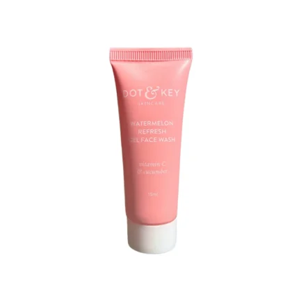 Dot & Key Watermelon Refresh Gel Face Wash with Vitamin C & Cucumber (15ml)