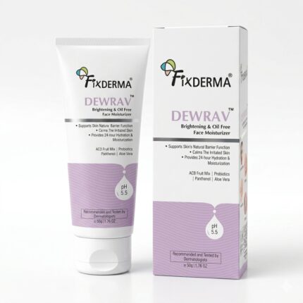 Fixderma Dewrav Brightening & Oil-Free Face Moisturizer