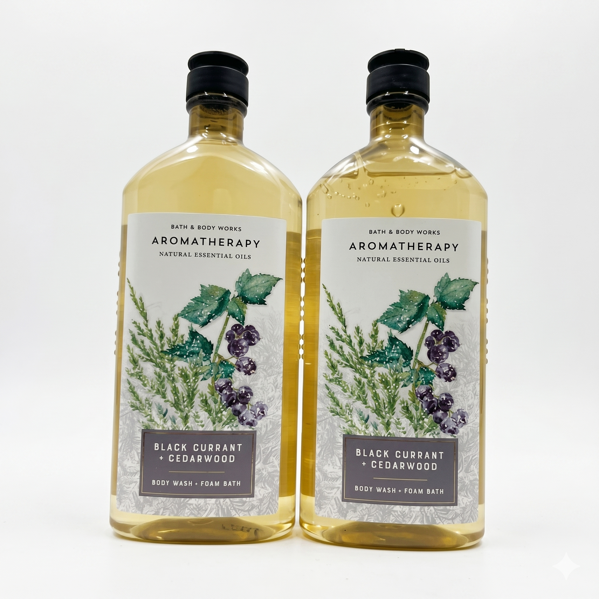 Aromatherapy Black Currant Cedarwood Body Wash and Foam Bath | Bath & Body Works Aromatherapy Black Currant Cedarwood Body Wash and Foam Bath | Bath & Body Works