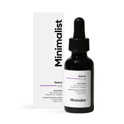 Minimalist 0.3% Retinol Face Serum for All Skin Types 30ml
