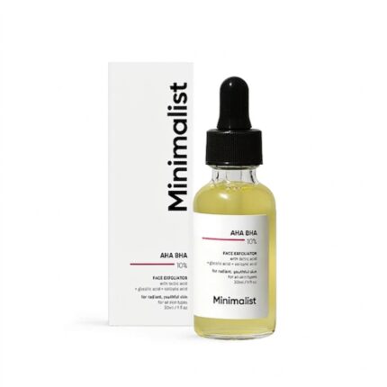 Minimalist AHA BHA 10% Face Exfoliator (30ml)