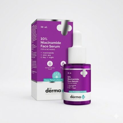 The Derma Co 10% Niacinamide Serum For Fades Acne Marks & Dark Spots 30ml