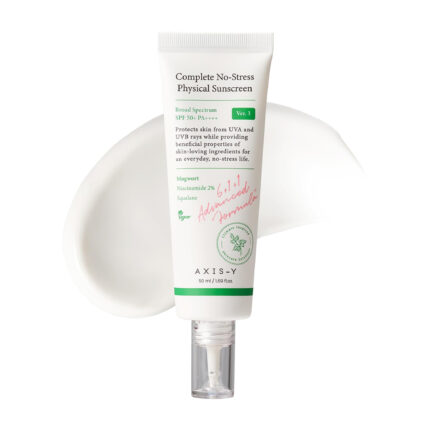 Axis-Y No Stress Physical Sunscreen with SPF 50+ PA++++ 50ml (Ver.3)